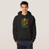 Funny Nacho Gemiddelde mam Sombrero Mexican Cinco Hoodie (Voorkant volledig)