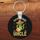 Funny Nacho Gemiddelde Oom Cinco De Mayo Mexican Sleutelhanger (Voorkant)