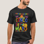 Funny Nacho Gemiddelde Oom Cinco De Mayo Mexican T-shirt (Voorkant)