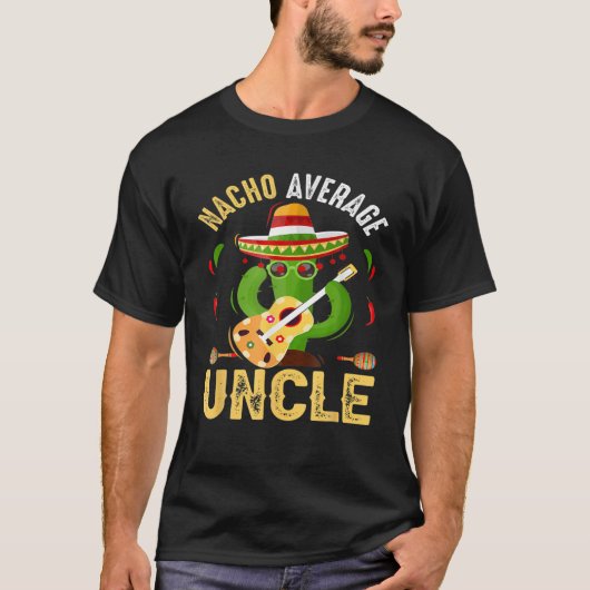 Funny Nacho Gemiddelde Oom Cinco De Mayo Mexican T-shirt (Voorkant)