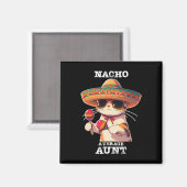 Funny Nacho Gemiddelde tante Cinco de Mayo Mexican Magneet (Voorkant / Achterkant)