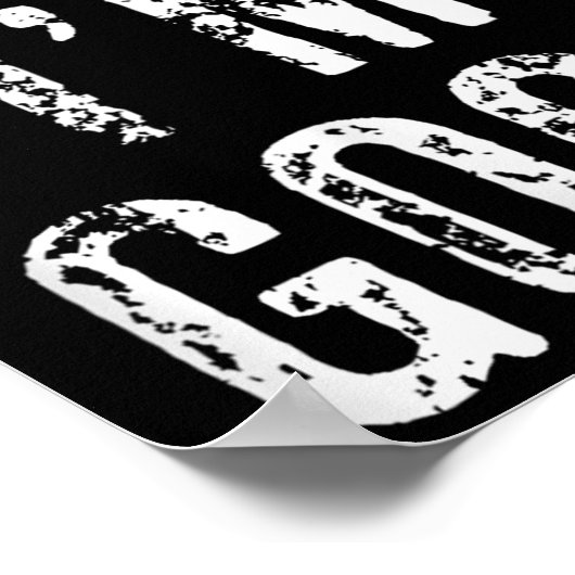 Funny Nah I'm Good Sarcastic Quote Gift  Poster (Hoek)