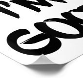 Funny Nah I'm Good Sarcastic Quote Gift  Poster (Hoek)