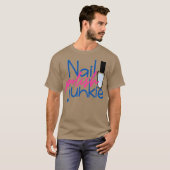 Funny Nail Tech Shirt Dames Manicurist Gift (Voorkant volledig)