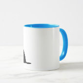 Funny Namastay Home met mijn Golden Retriever Dog Mok (Voorkant rechts)