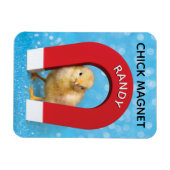 Funny  Name Chick Magnet Magneet (Horizontaal)