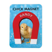 Funny  Name Chick Magnet Magneet (Verticaal)