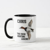 Funny Name Duck Hunting Legend Canvasback Sports Mok (Links)
