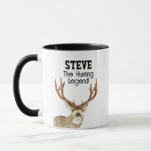 Funny Name Mule Deer Hunting Legend Sports Mok (Links)