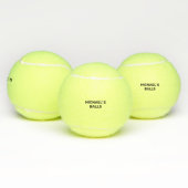 Funny Name Personalized Tennisballen (Multi)
