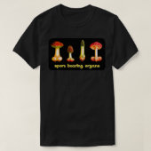 Funny Name Phallus Mushroom Art Fantasy T-shirt (Design voorkant)