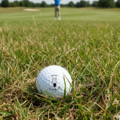 Funny Named Lost "I'm over here" shouting graphic  Golfballen