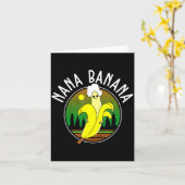 Funny Nana Banana Kaart (Gele Bloem)