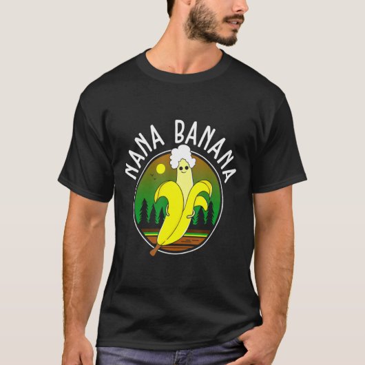 Funny Nana Banana T-shirt (Voorkant)