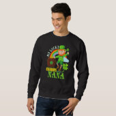 Funny Nana Paddy Day St Patricks Lucky Charms Call Trui (Voorkant volledig)