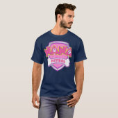 Funny Nana Patrol Dog mam pap mannen vrouwen T-shirt (Voorkant volledig)