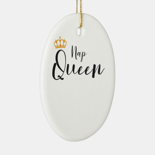 Funny Nap Lover Tiener meisjes Nap Gift Keramisch Ornament (Rechts)