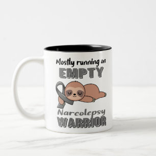 Funny Narcolepsy Awareness Gifts Tweekleurige Koffiemok