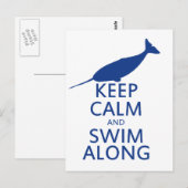 Funny Narwhal Humor Briefkaart (Voorkant / Achterkant)