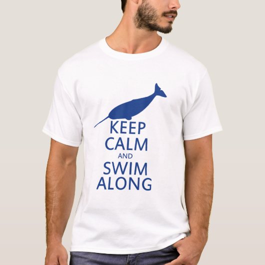 Funny Narwhal Humor T-shirt (Voorkant)