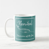 Funny Narwhal Unicorn van het Zee Koffiemok (Links)