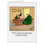 Funny National Boss Day Card "Spectickles" (Voorkant)