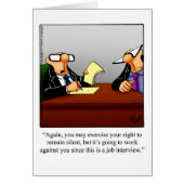 Funny National Boss Day Card "Spectickles" (Voorkant)