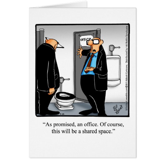 Funny National Boss Day Card "Spectickles" (Voorkant)