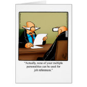 Funny National Boss Day Card "Spectickles" (Voorkant)