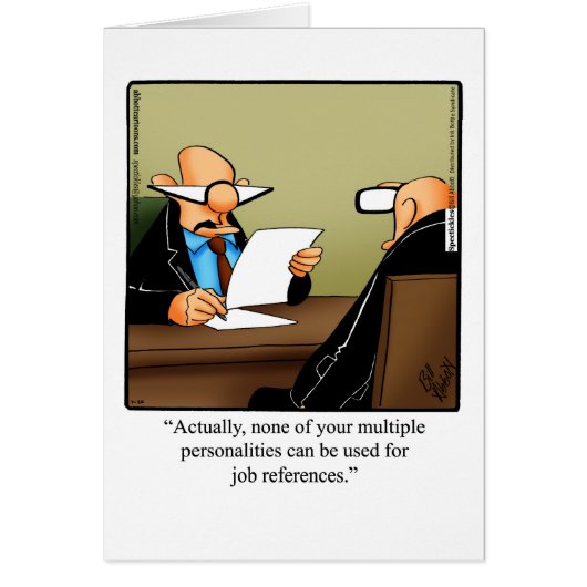 Funny National Boss Day Card "Spectickles" (Voorkant)