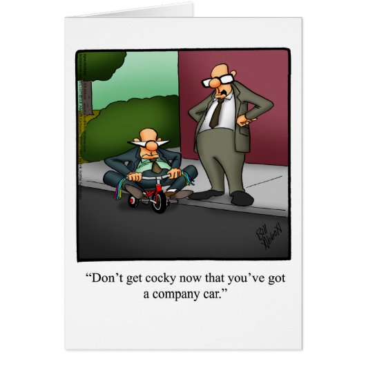 Funny National Boss Day Card "Spectickles" (Voorkant)