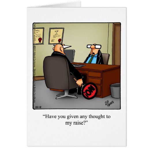 Funny National Boss Day Card "Spectickles" (Voorkant)