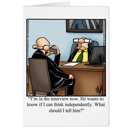 Funny National Boss Day Card "Spectickles" (Voorkant)