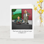 Funny National Boss's Day Wenskaart Kaart (Gele Bloem)