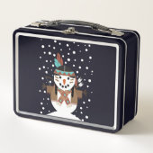 Funny Native American christmas tree decorations (Voorkant)