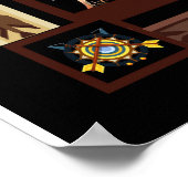 Funny Native American Gift Lover Poster (Hoek)