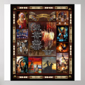 Funny Native American Gift Lover Poster (Voorkant)