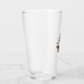 Funny Native American kerstboomversieringen Glas (Rechts)