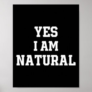 Funny Natty Gym Workout Ja, ik ben natuurlijk Body Poster