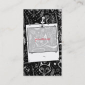 Funny Natuur van het model van "Life Sketchnotes"  Visitekaartje (Achterkant)