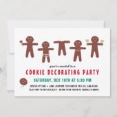 Funny Naughty Adult Cookie Decorting Party Kaart (Voorkant)