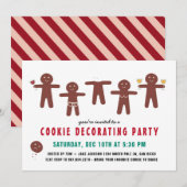 Funny Naughty Adult Cookie Decorting Party Kaart (Voorkant / Achterkant)