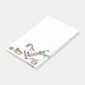 Funny Naughty Cats Post-it® Notes (Schuin)