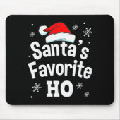 Funny Naughty Dirty Adult Pajama Christmas Tee Men Muismat (Voorkant)