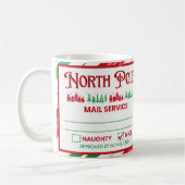 Funny Naughty or Nice List Coffee Mug Koffiemok (Links)