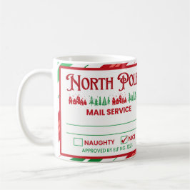 Funny Naughty or Nice List Coffee Mug Koffiemok