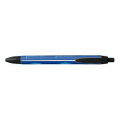 Funny Navy Blue Afstuderen hire me alsjeblieft Zwarte Inkt Pen (Achterkant)