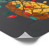 Funny Ne Christmas Graphics Lights Lover  Poster (Hoek)