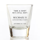 Funny Neem een zondedag Shot Glas