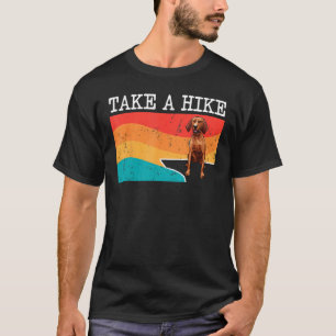 Funny neemt een Hike Redbone Coonhound Graphic Hik T-shirt